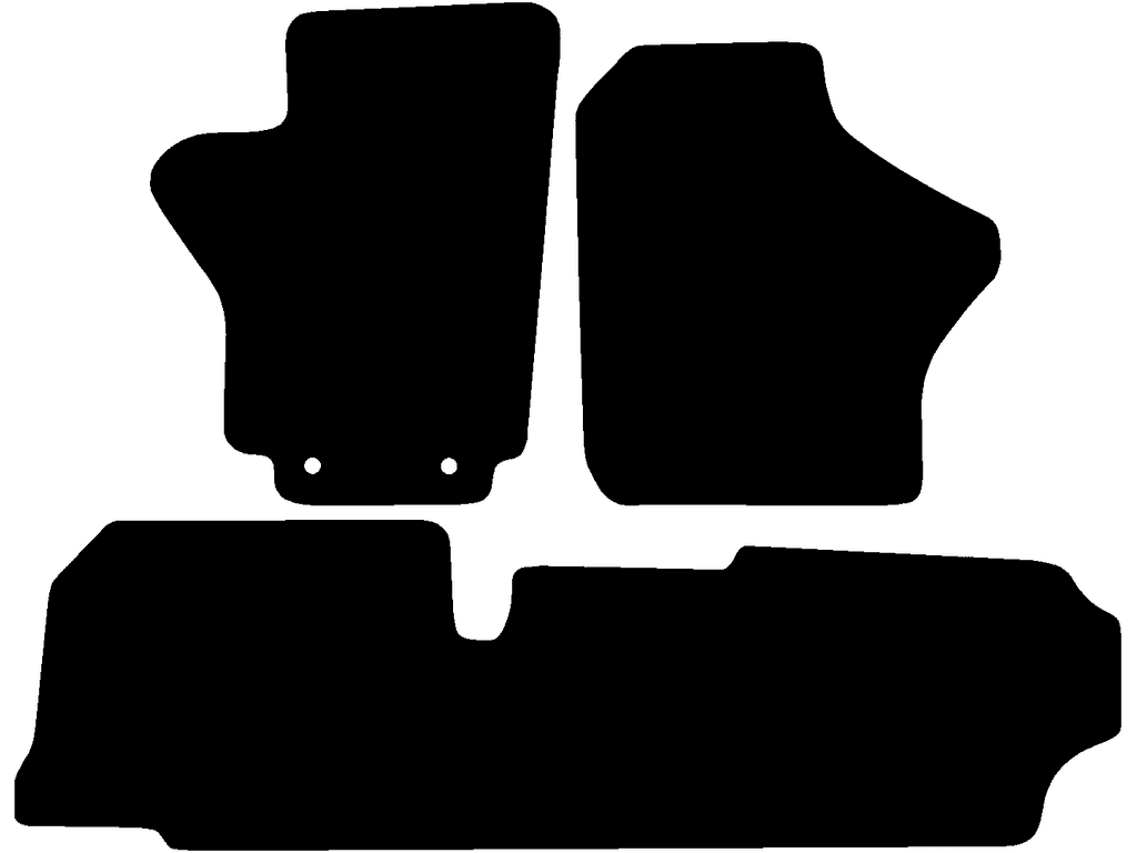 Bilmattor för Hyundai H200 A1 Powervan 1997 - 2007