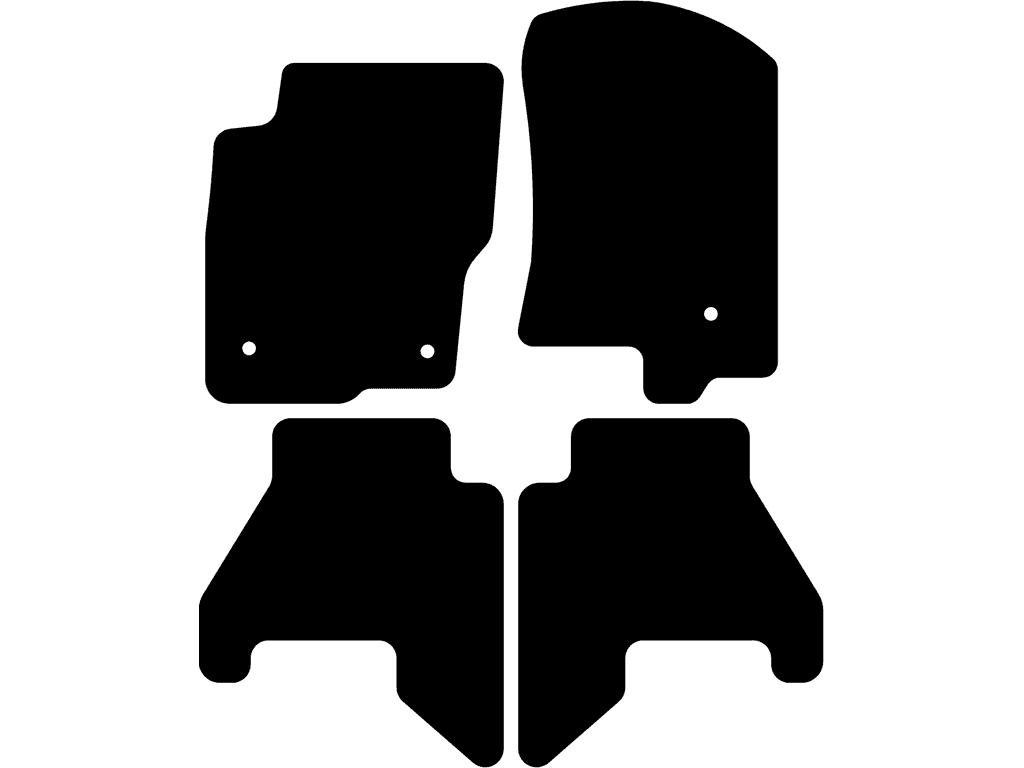 Bilmattor för Nissan Pathfinder 2010 - 2014