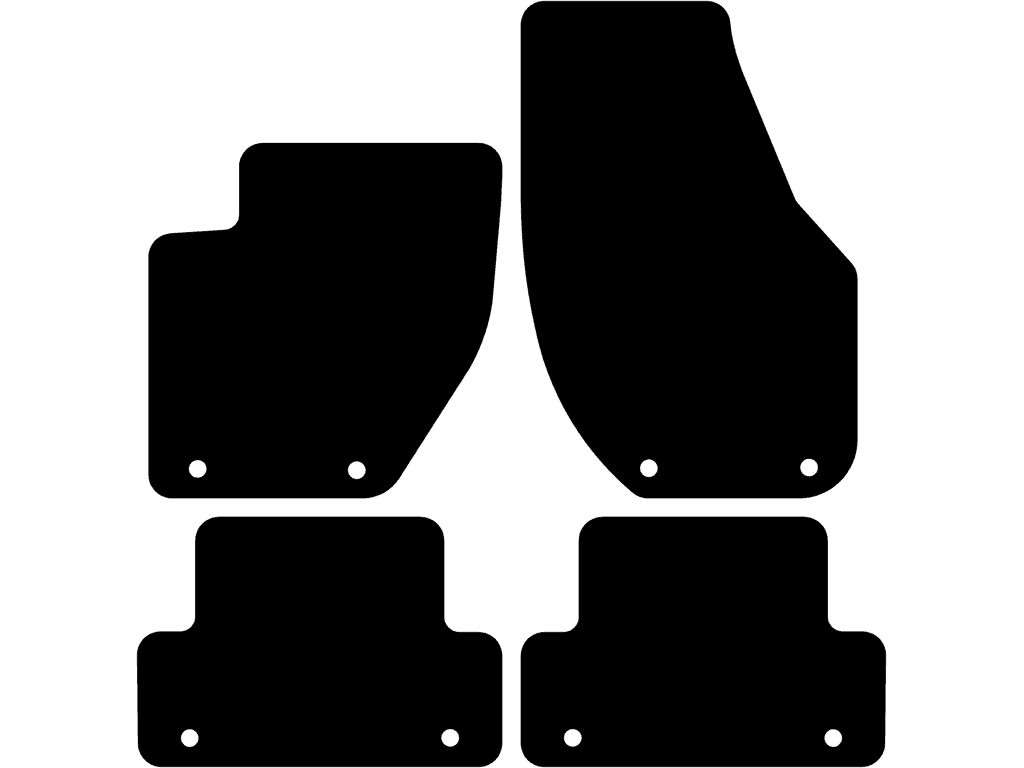 Bilmattor för Volvo V40 2012 - 2019