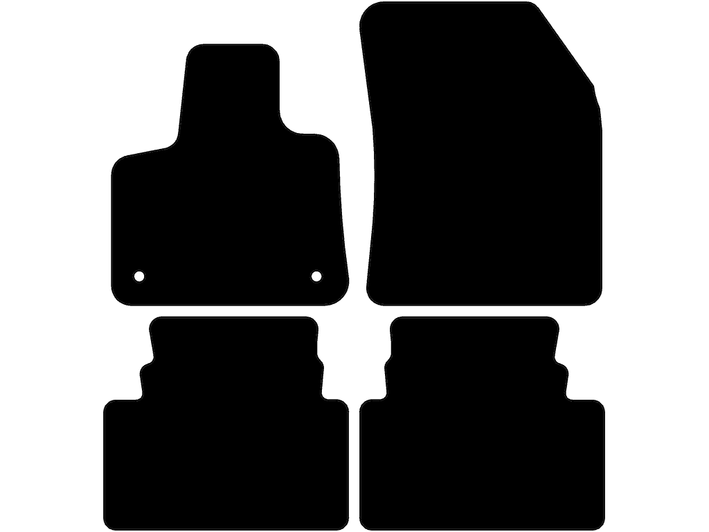 C5 Aircross | Bensin/Diesel | Två bakmattor