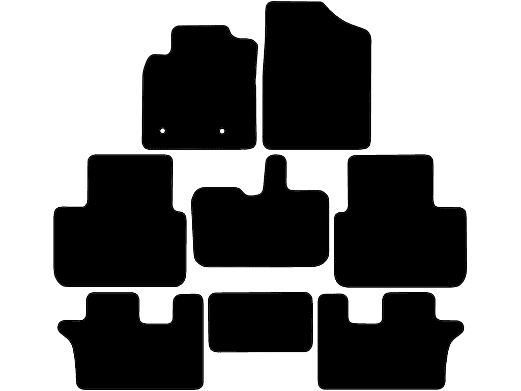 Bilmattor för Toyota Avensis Verso 2001 - 2006