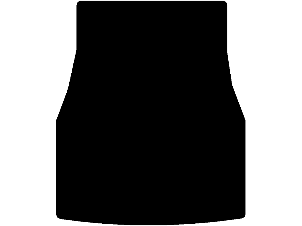 Kort hjulbas | Passar bara för modeller med lägre golv