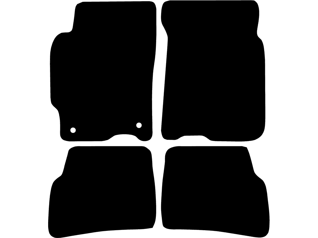 Bilmattor för Mazda 626 1997 - 2002