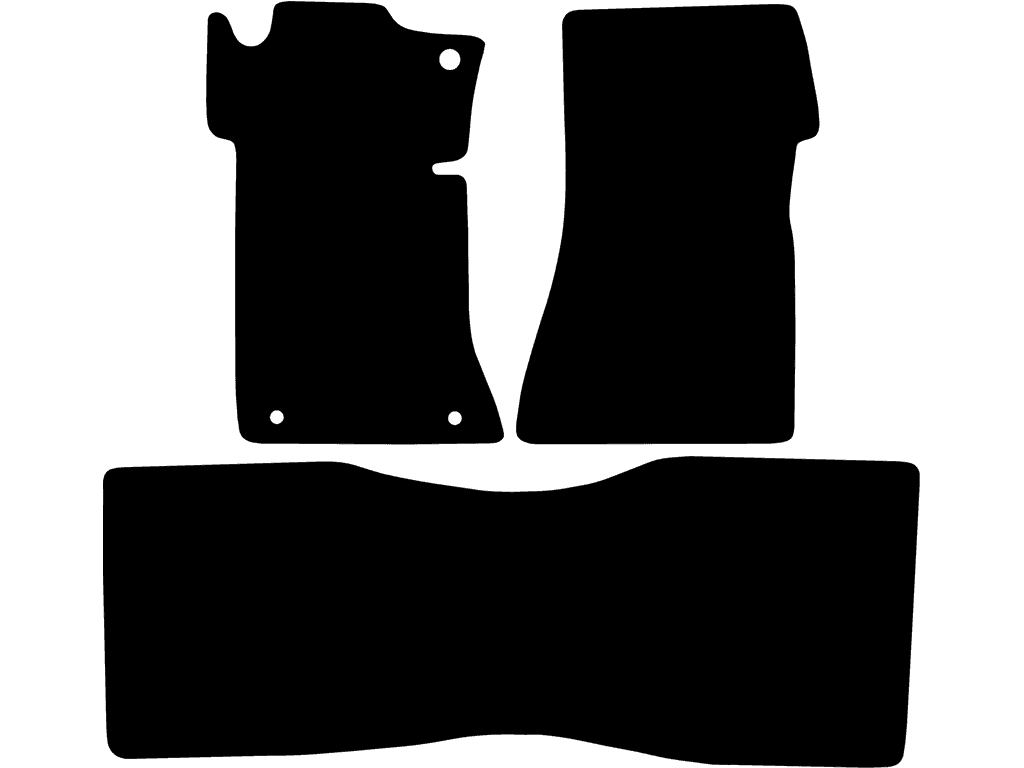 Bilmattor för Mercedes S-Klass W108/W109 1965 - 1972