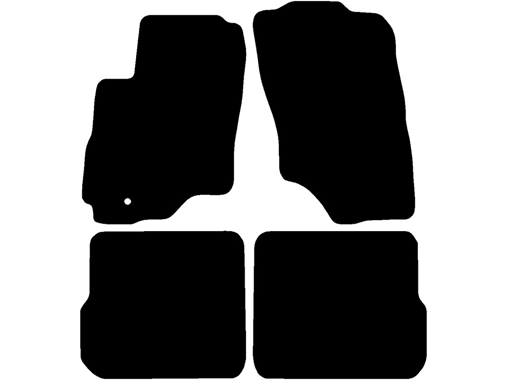 Bilmattor för Mitsubishi Outlander 2003 - 2007