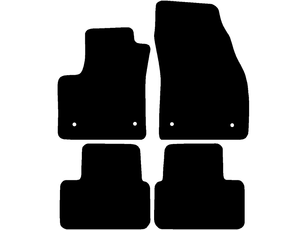 Bilmattor för Opel Meriva B 2010 - 2017