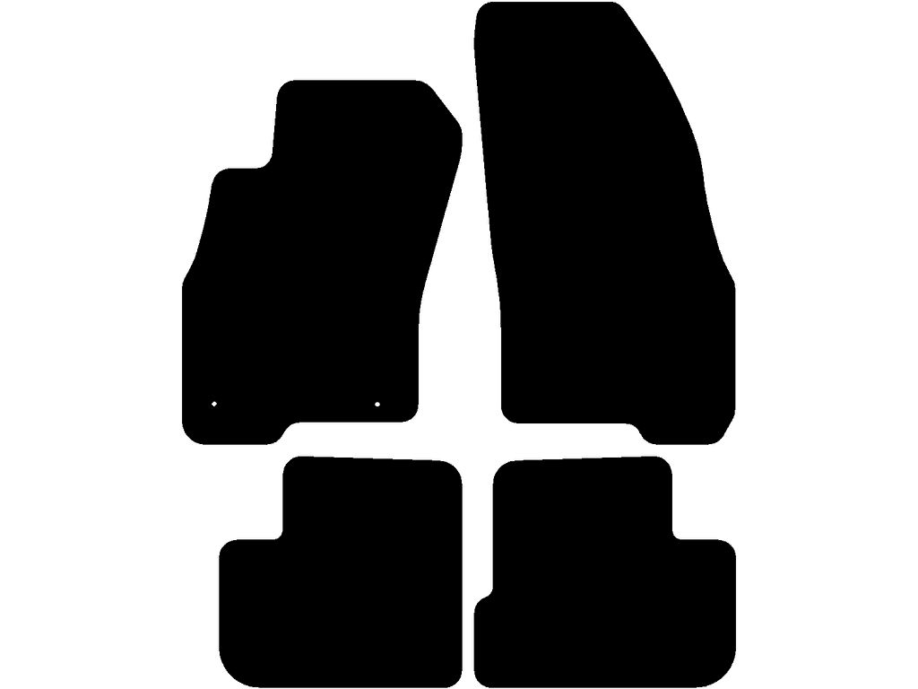 Avstånd fästpunkter (Förare) 29 cm