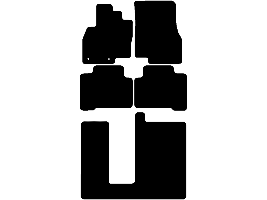 7-sitsig | Avstånd fästpunkter (Förare) 21,2 cm