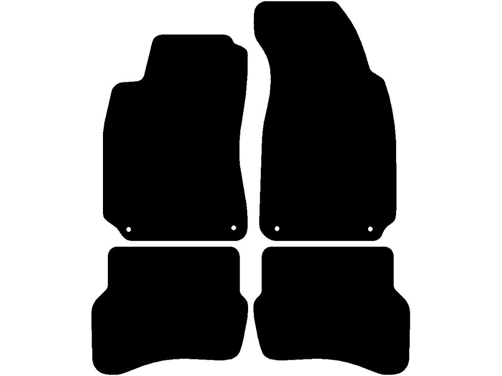 Sedan / Kombi | Utan fästsystem på bakmattorna | Fästsystem: Clips (sluten)