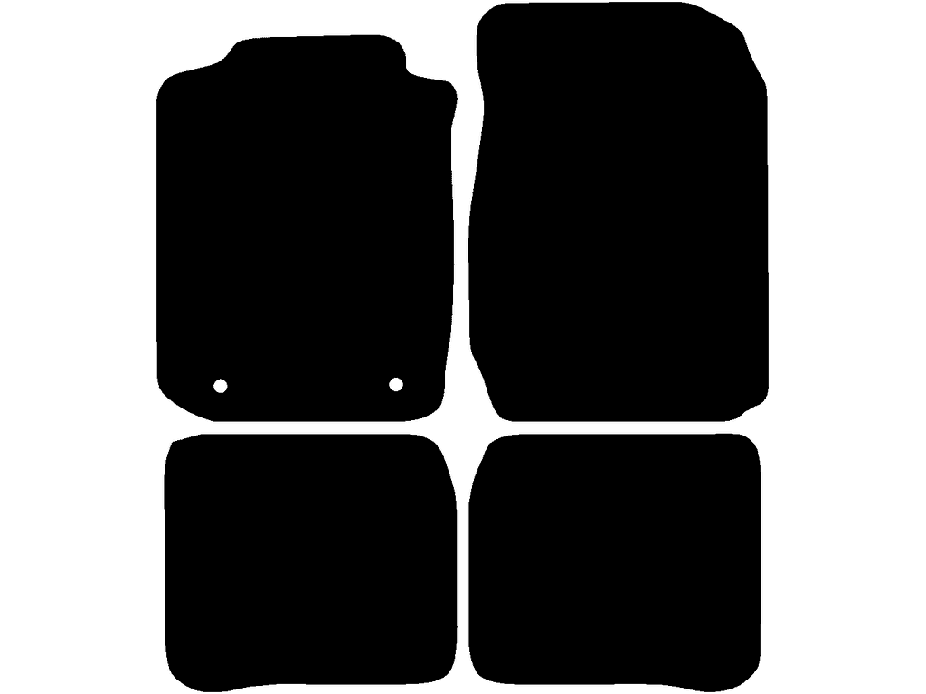 Bilmattor för Toyota Corolla 1997 - 2002