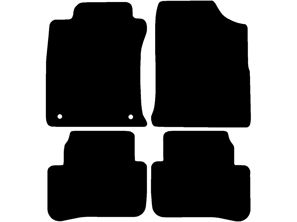 Bilmattor för Toyota Landcruiser J9 1996 - 2002