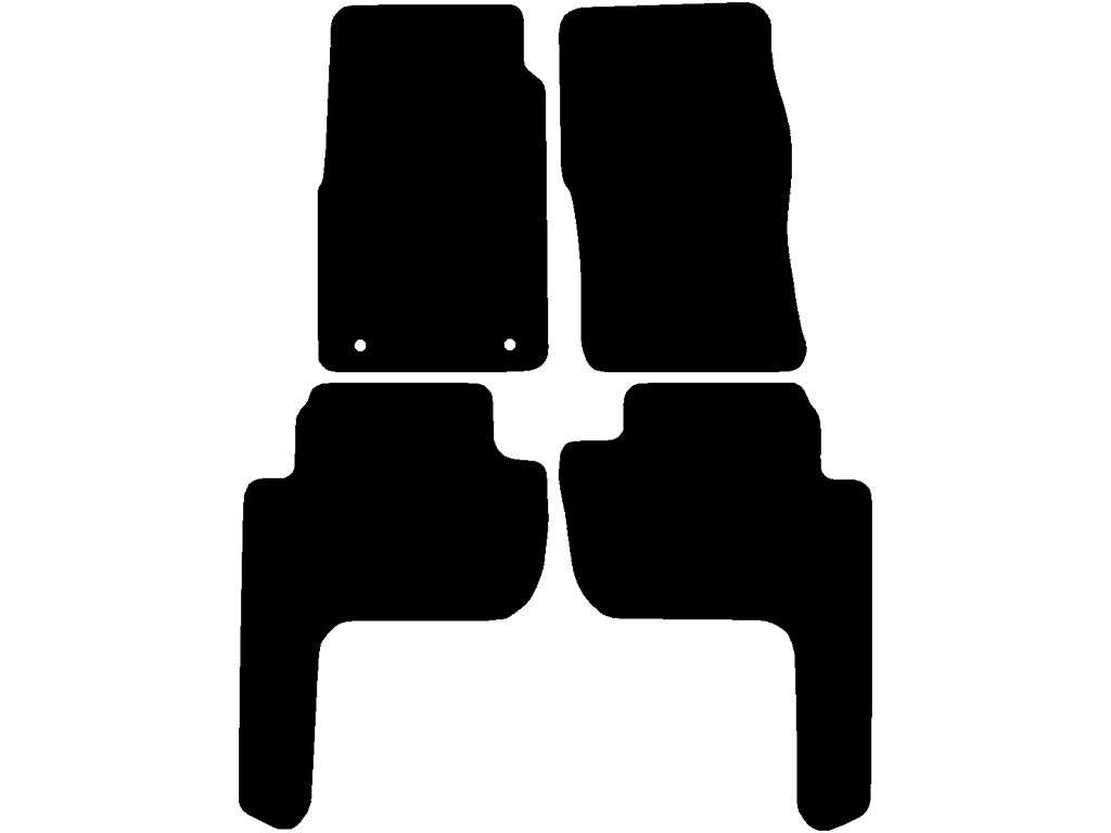 Bilmattor för Toyota Landcruiser J6 1981 - 1990