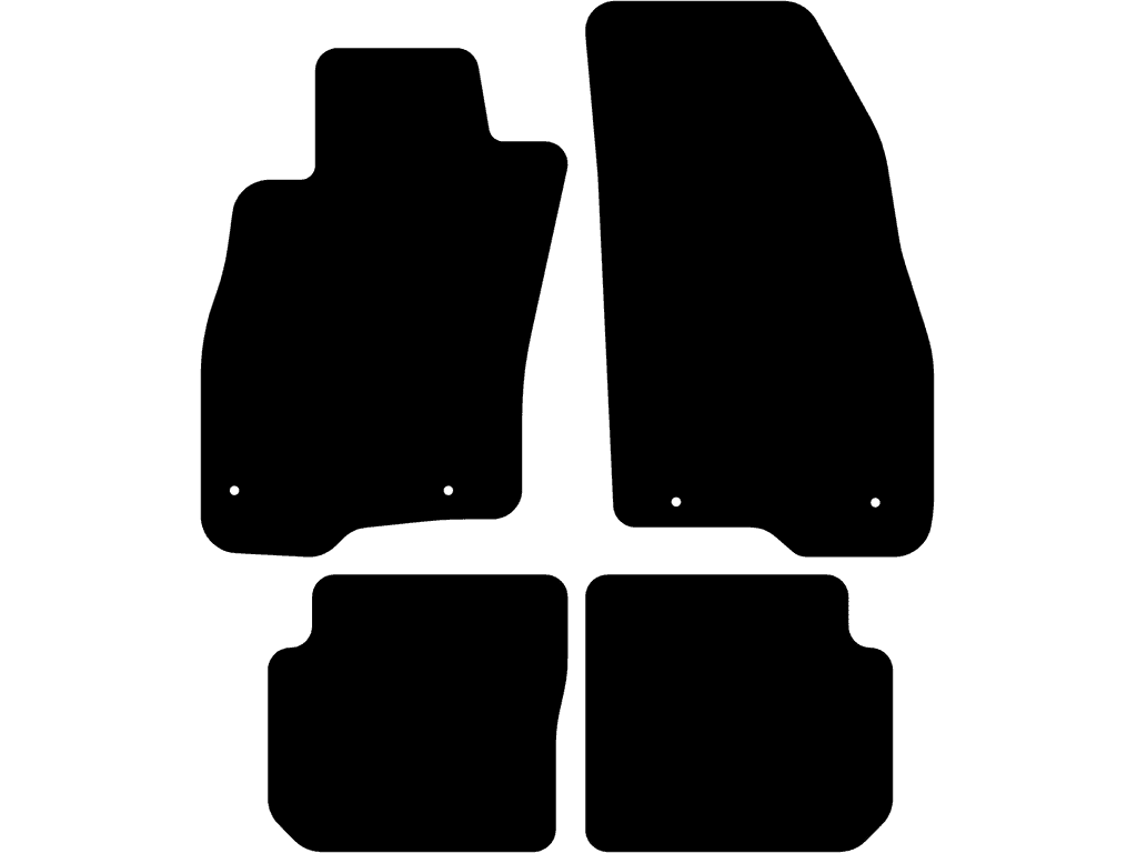 Bilmattor för Fiat Punto 2012 - 2018