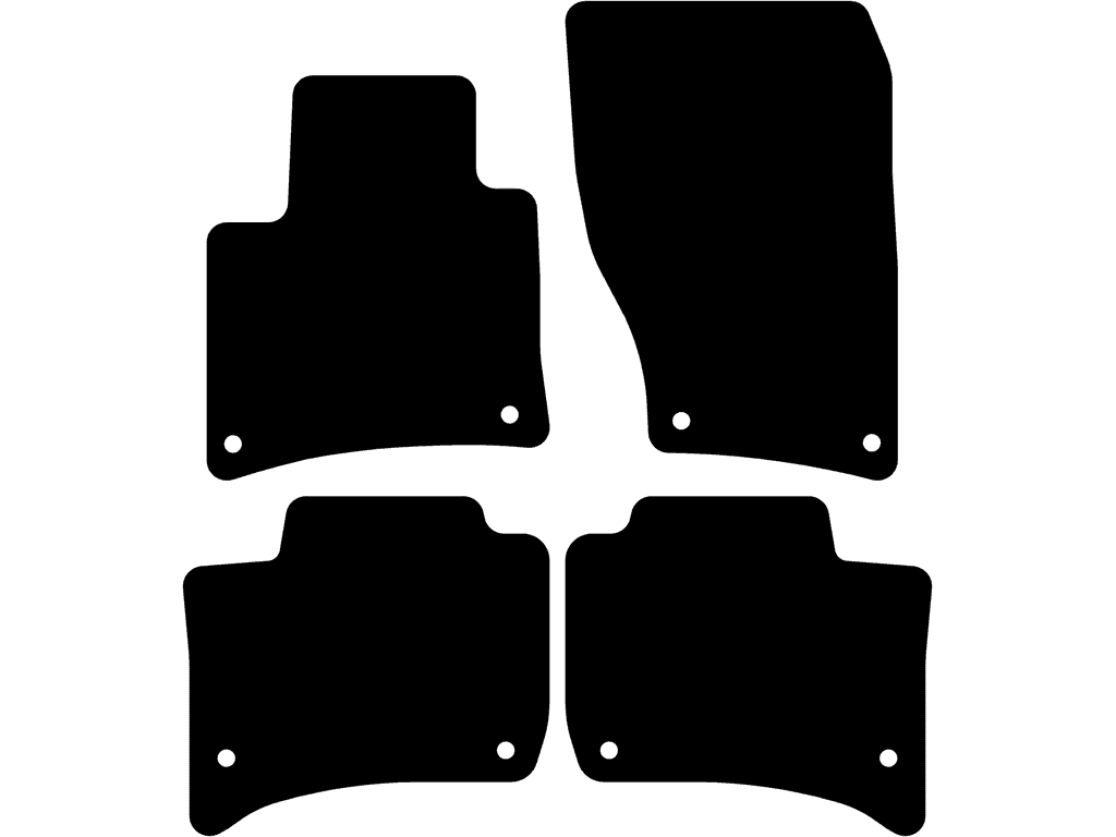 Bilmattor för Volkswagen Touareg 2010 - 2018