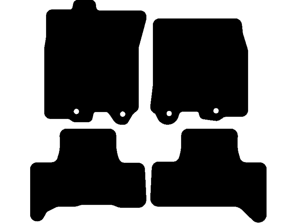 Bilmattor för Toyota FJ Cruiser 2006 - 2022