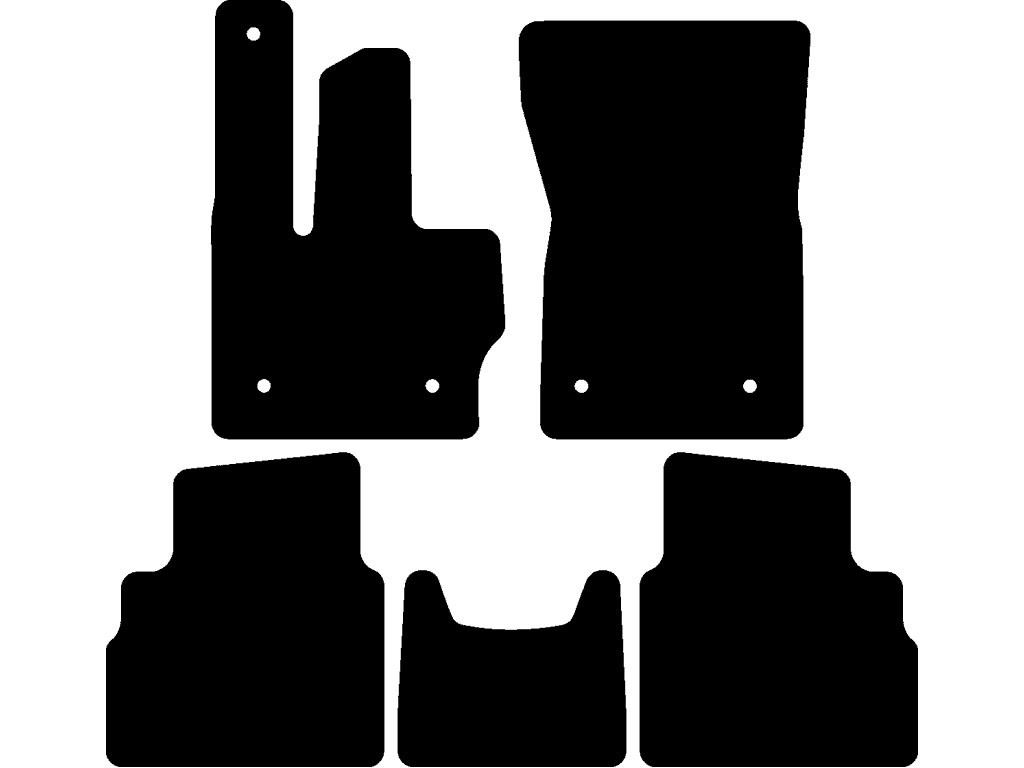 Fästsystem: Clips (med ovalt öga) med skruv