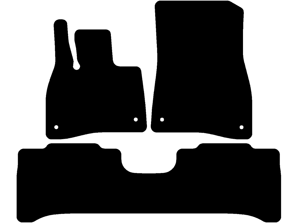 Bilmattor för Mercedes EQE X294 2023 - 2026