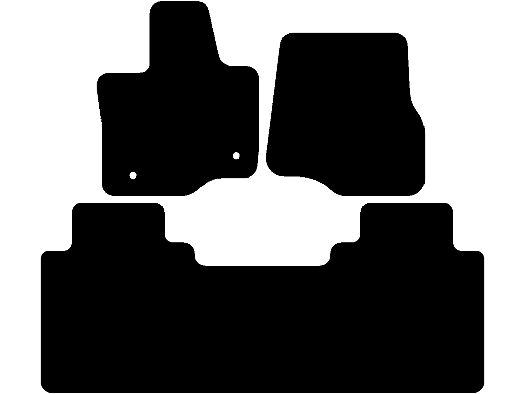 Bilmattor för Ford F150 2022 - 2026