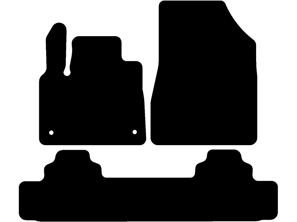 Bilmattor för Mercedes EQT W420 2023 - 2026