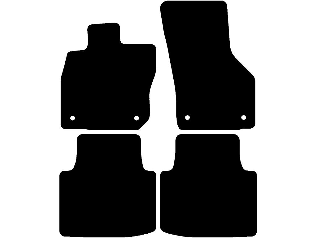 Bilmattor för Volkswagen Passat 2024 - 2026