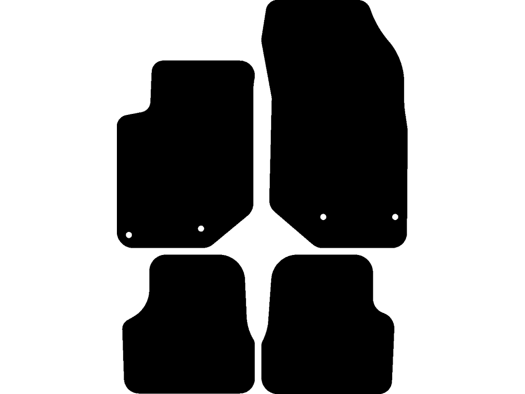 Corsa F | Bensin/Diesel | Passagerarmatta med fixering