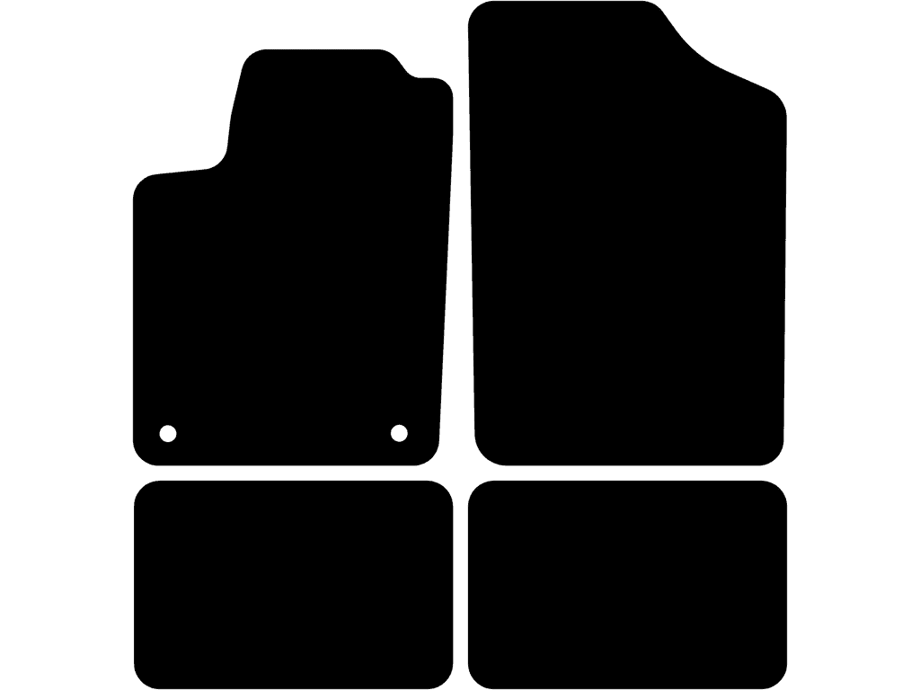 Bilmattor för Citroën Berlingo Multispace 1996 - 2003