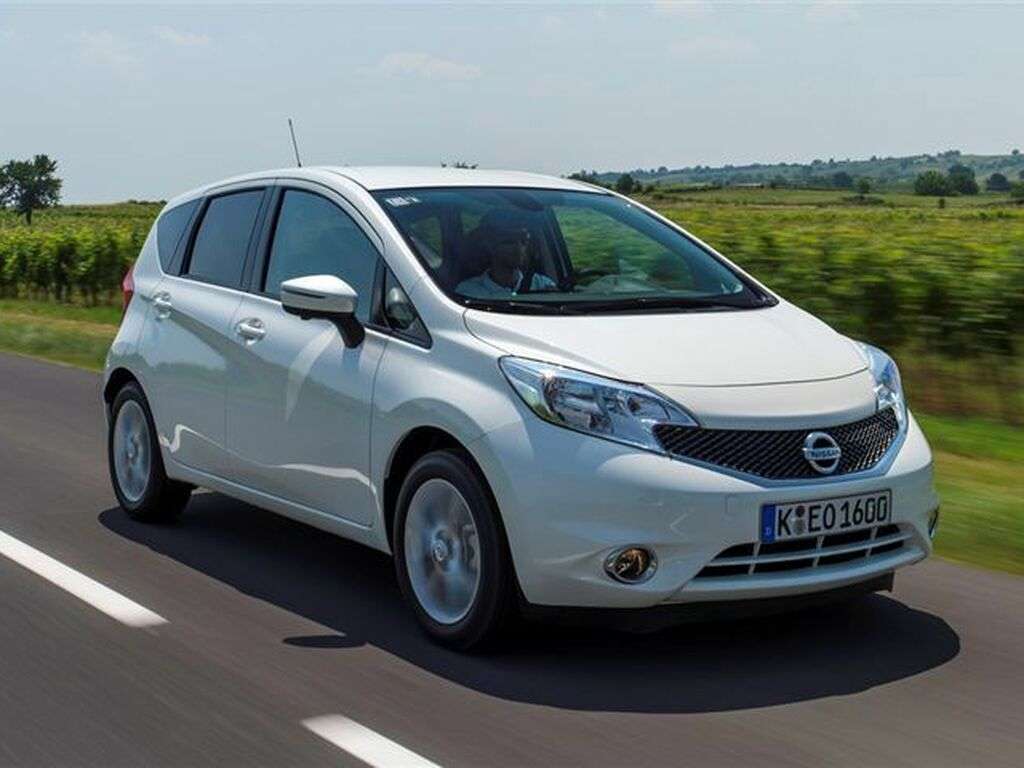Bilmattor för Nissan Note 2013 - 2020