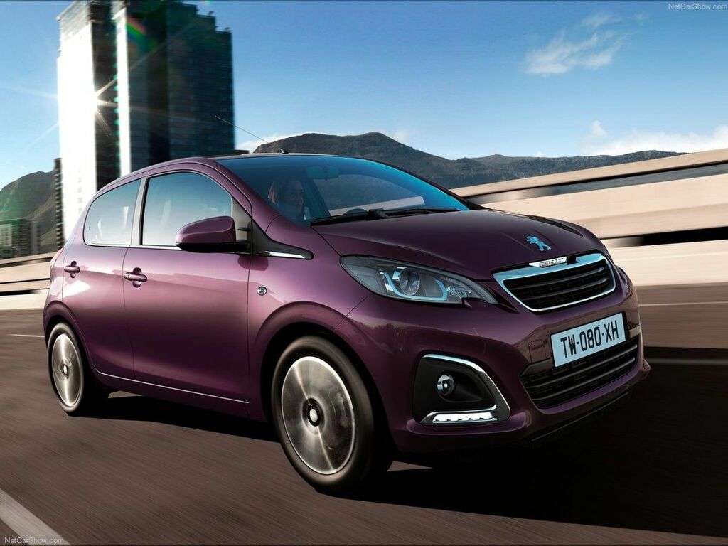 Bilmattor för Peugeot 108 2014 - 2022
