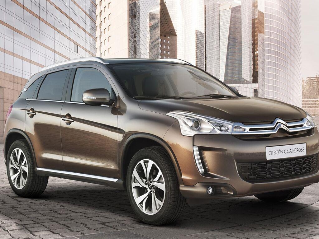 Bilmattor för Citroën C4 Aircross 2014 - 2017