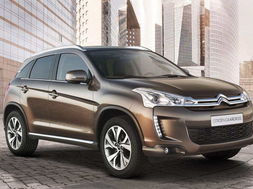 Bilmattor för Citroën C4 Aircross 2014 - 2017