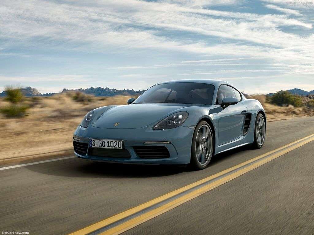 Bilmattor för Porsche Cayman 718/981c 2016 - 2025