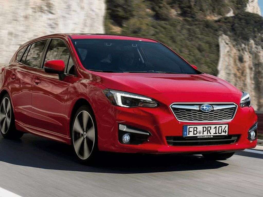 Bilmattor för Subaru Impreza 2018 - 2023