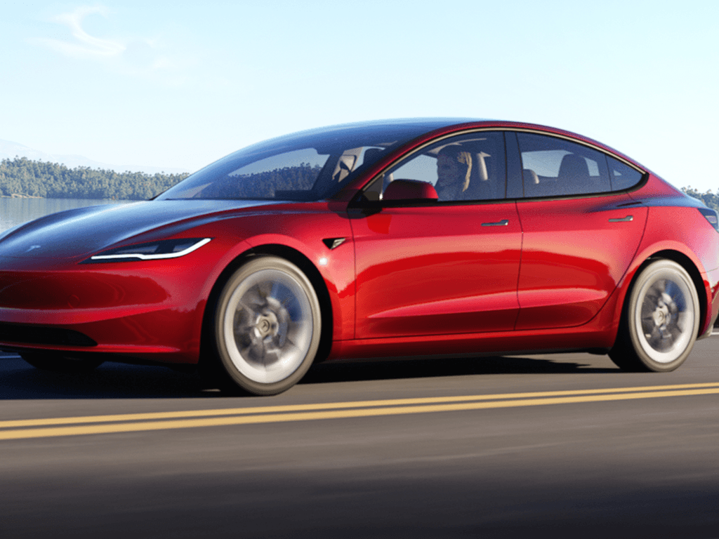 Bilmattor för Tesla Model 3 2023 - 2025