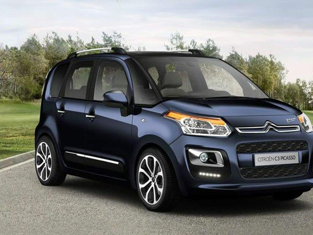 Bagagerumsmatta för Citroën C3 Picasso 2009 - 2017
