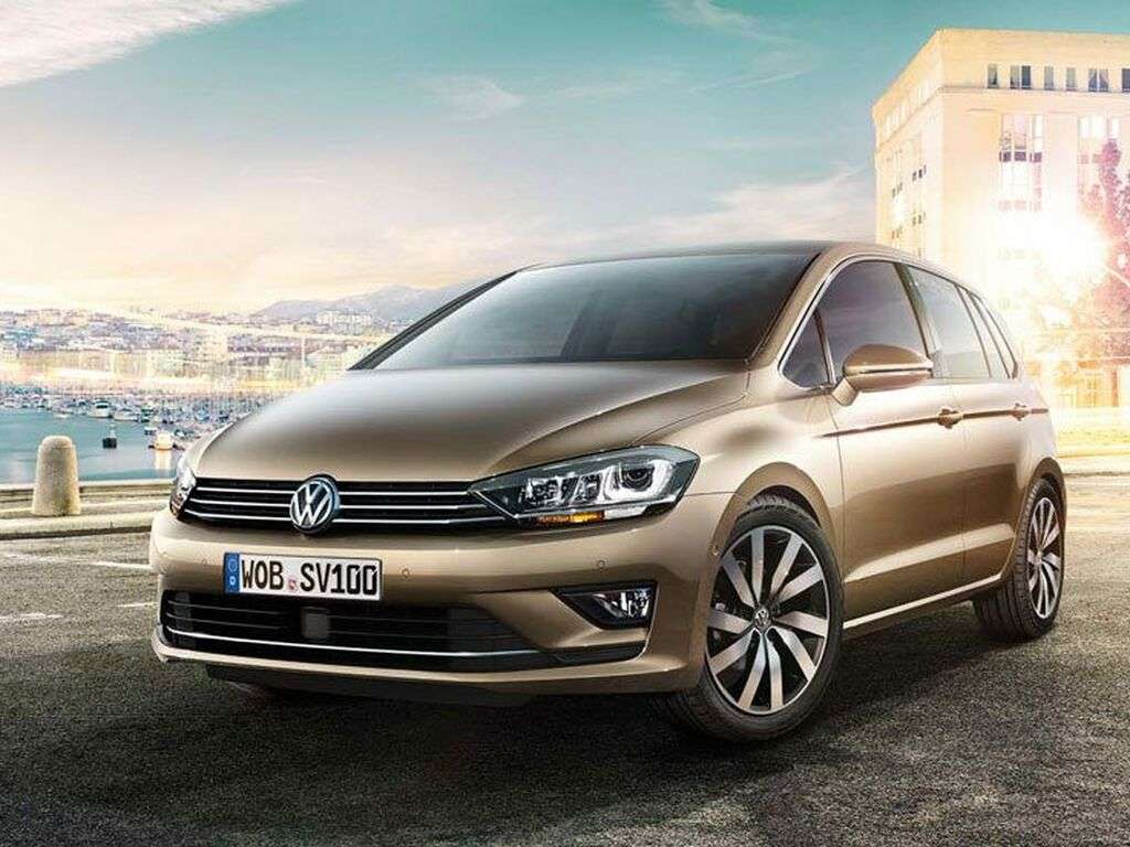Bagagerumsmatta för Volkswagen Golf Sportsvan 2014 - 2020