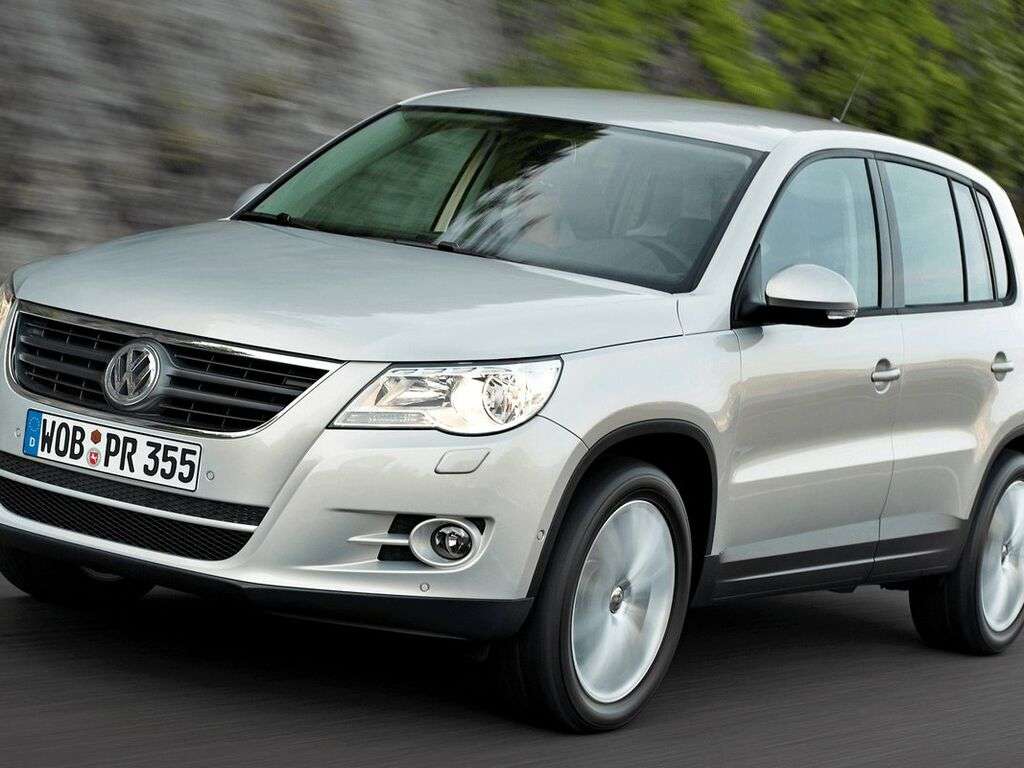 Bagagerumsmatta för Volkswagen Tiguan 2007 - 2016