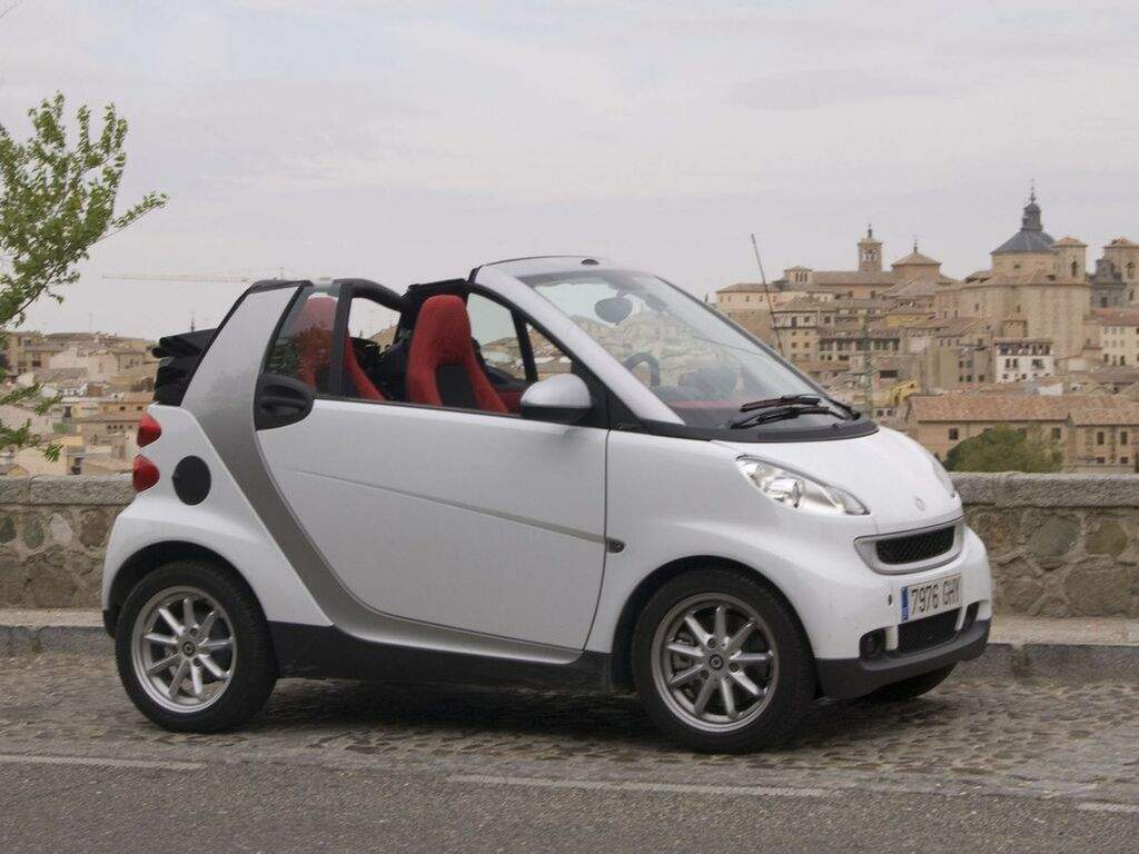 Bagagerumsmatta för Smart Fortwo W451 2007 - 2014