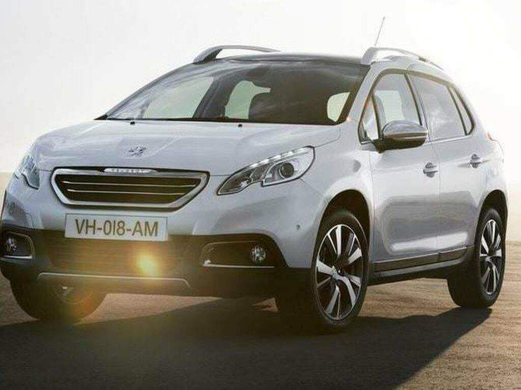 Bagagerumsmatta för Peugeot 2008 2013 - 2016