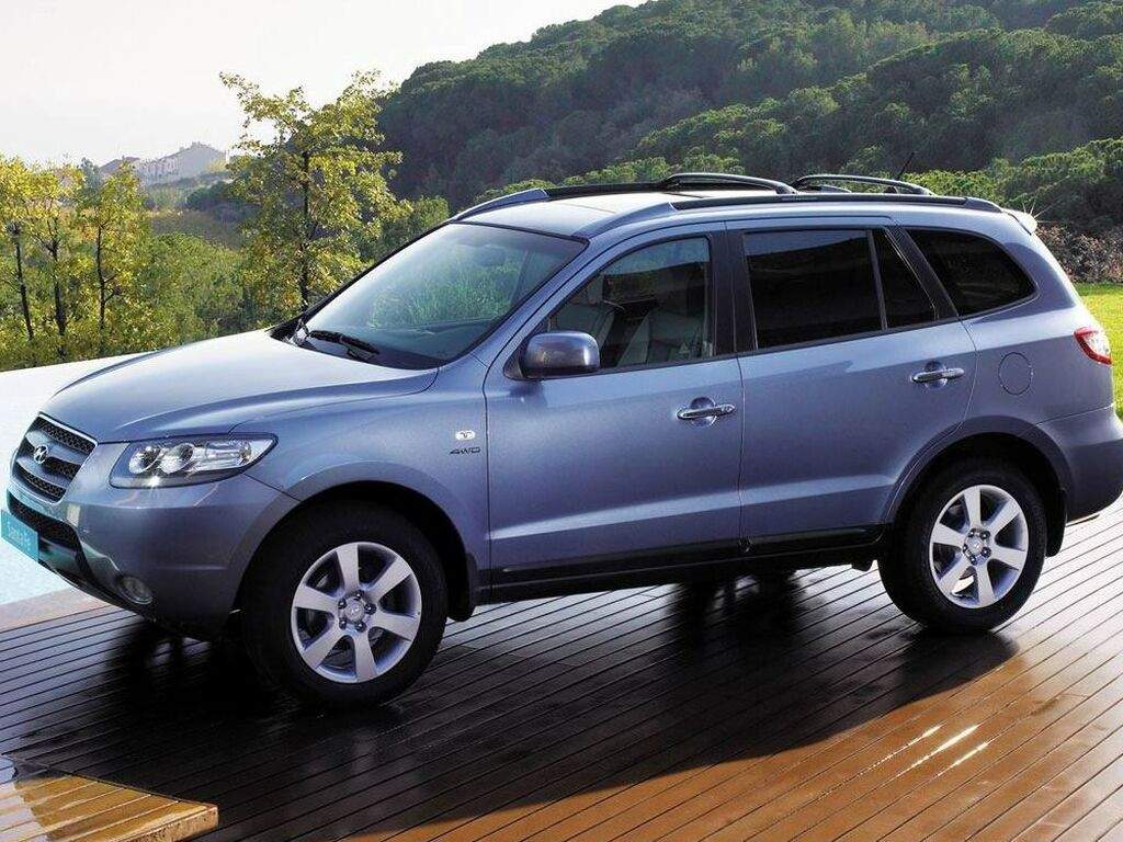 Bagagerumsmatta för Hyundai Santa Fé CM 2006 - 2010