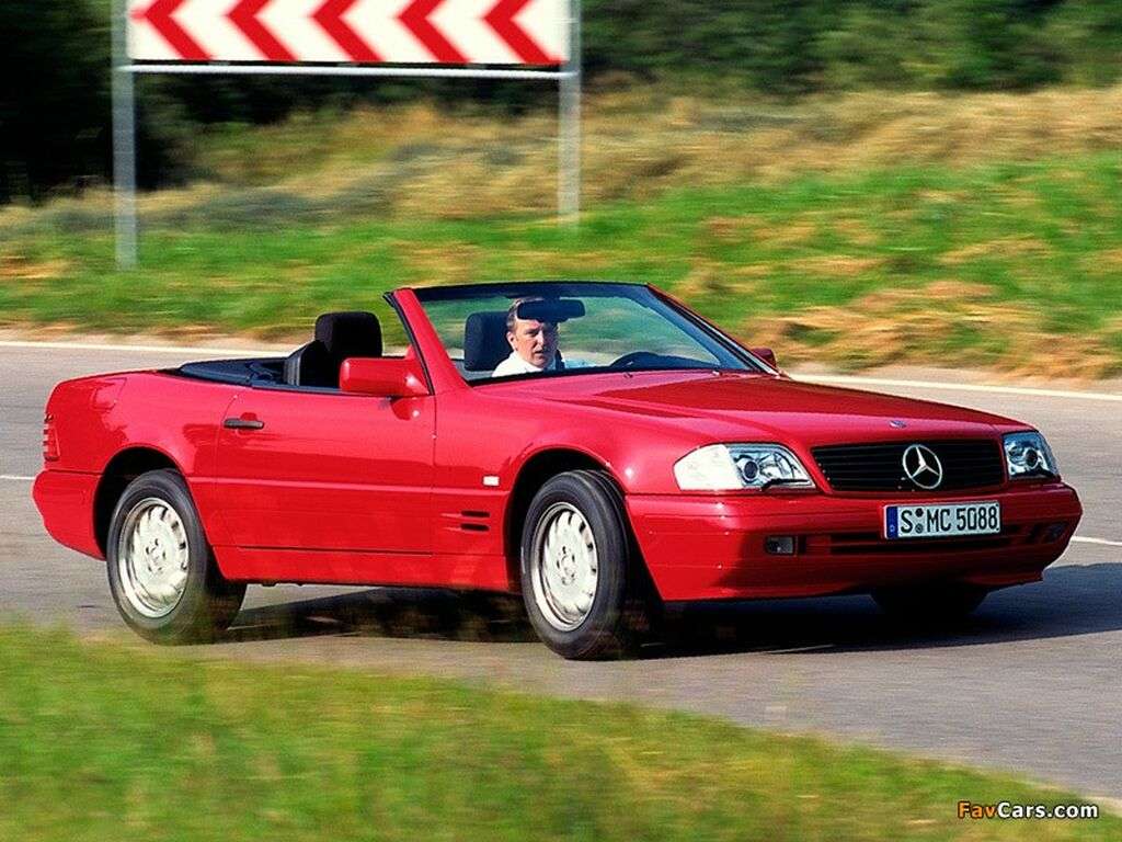 Bagagerumsmatta för Mercedes SL R129 1989 - 2001