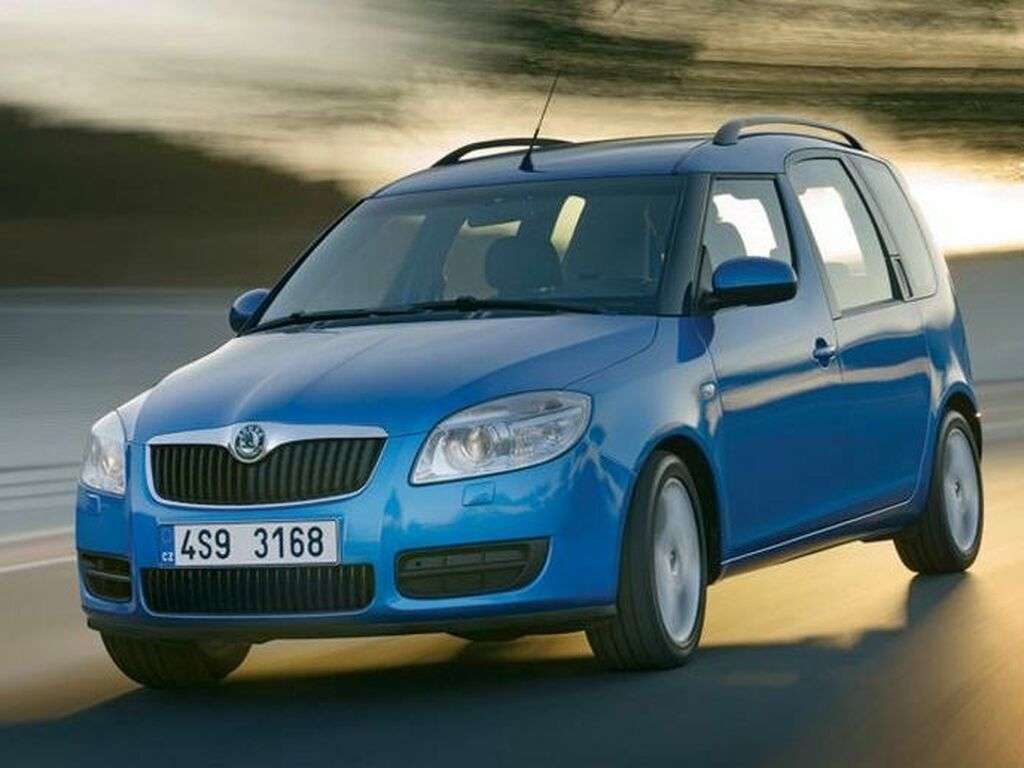 Bagagerumsmatta för Skoda Roomster 2006 - 2015