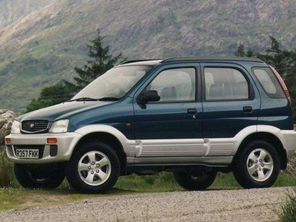 Bilmattor för Daihatsu Terios J100 1997 - 2005