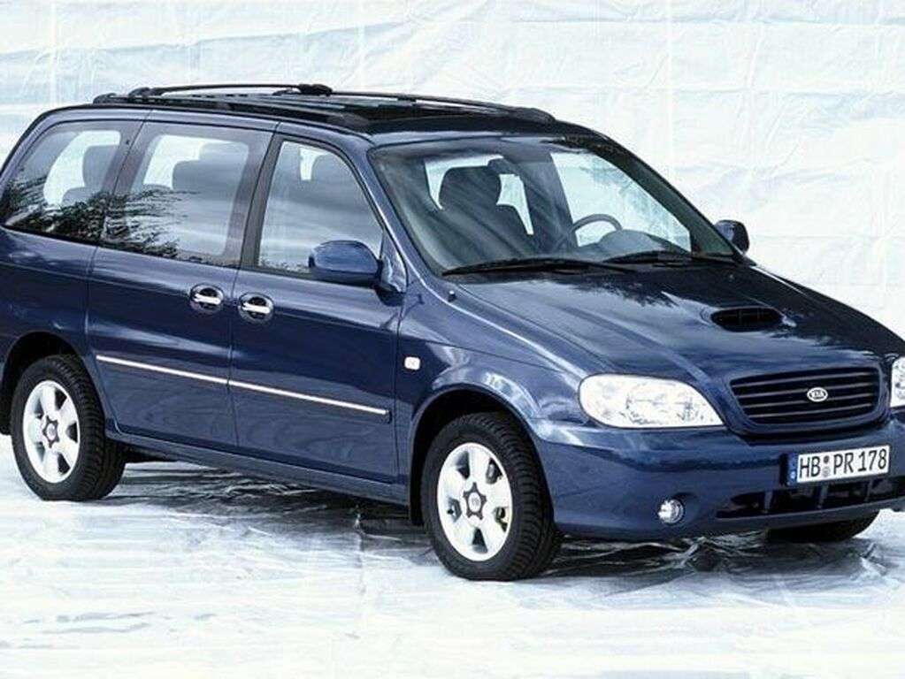 Bilmattor för Kia Carnival 2002 - 2005