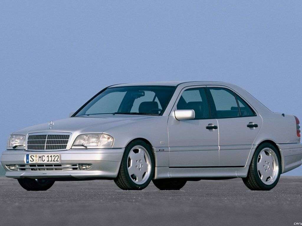 Bilmattor för Mercedes C-Klass W202/S202 1993 - 2000
