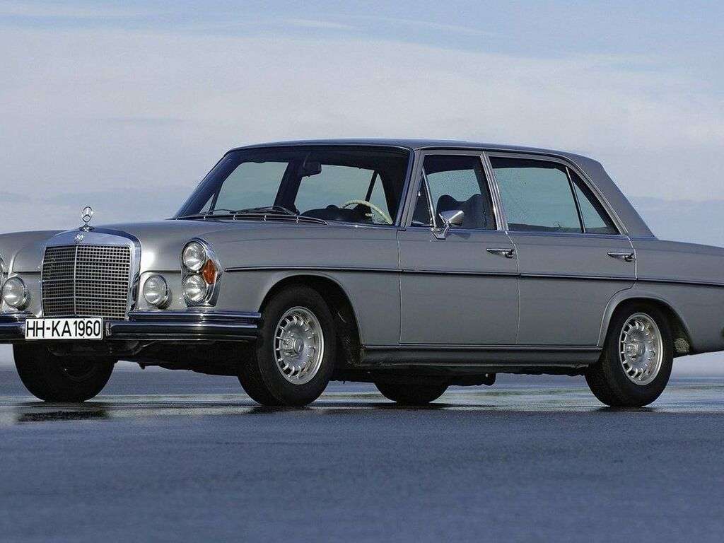 Bilmattor för Mercedes S-Klass W108/W109 1965 - 1972