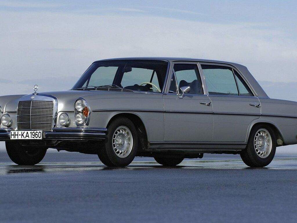 Bilmattor för Mercedes S-Klass W108/W109 1965 - 1972