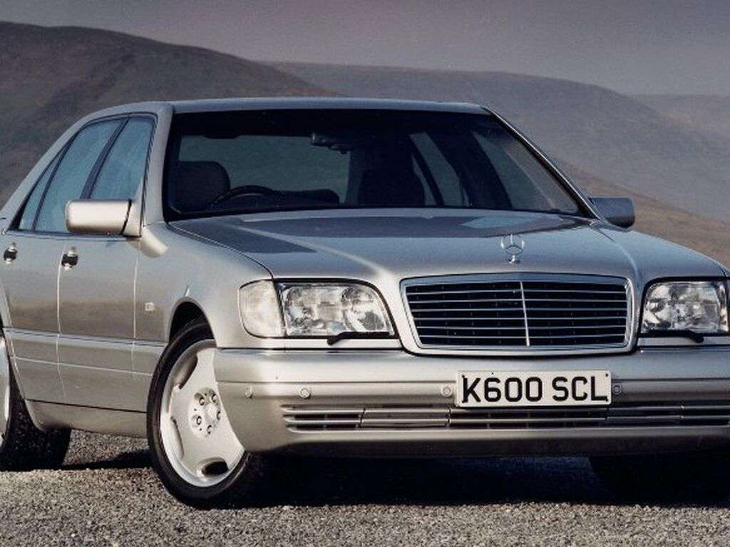 Bilmattor för Mercedes S-Klass W140 1991 - 1998