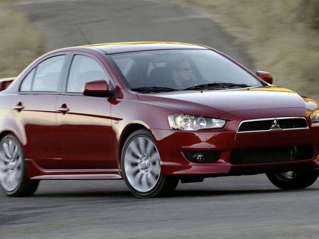 Bilmattor för Mitsubishi Lancer 2007 - 2011