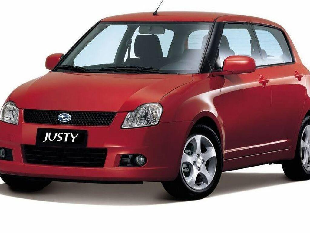 Bilmattor för Subaru Justy 2003 - 2007