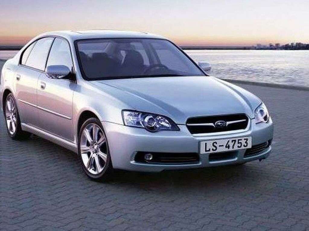 Bilmattor för Subaru Legacy 2003 - 2009